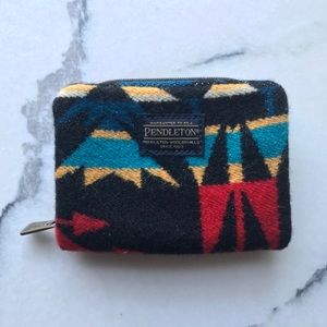 New! Unisex Pendleton Wool Zip Accordion Wallet